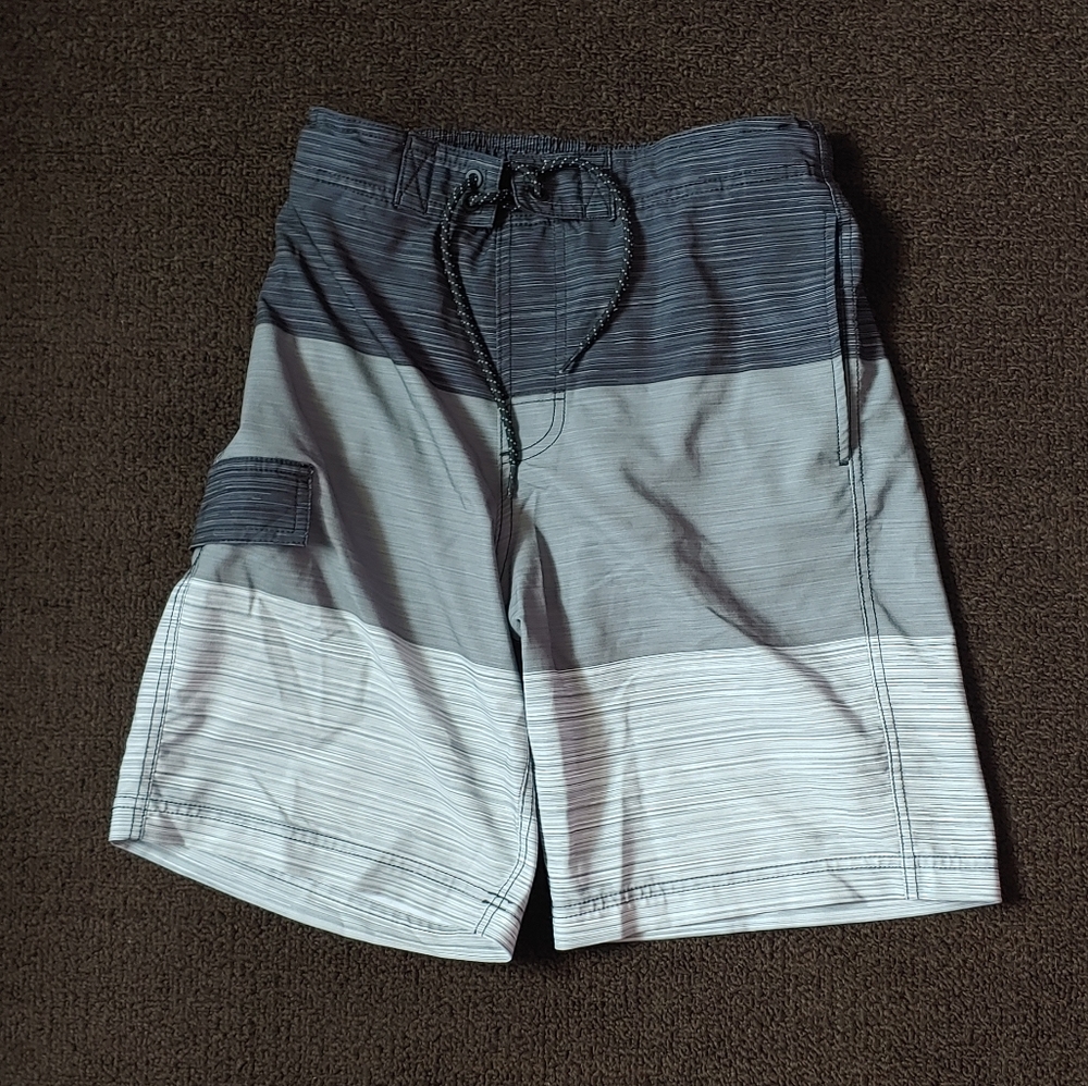 Hombre Grey Bathing Suit Shorts